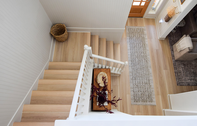 Canopy's warm wood Luxury vinyl plank flooring collection