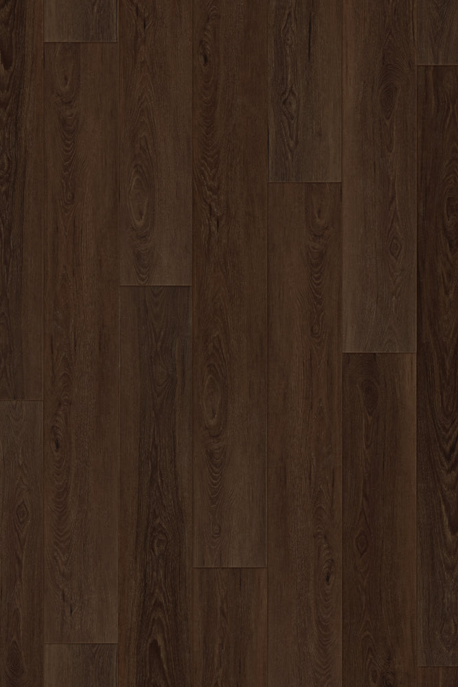 Comfort Enhanced in Midnight Walnut Luxury Vinyl by Canopy Floors 